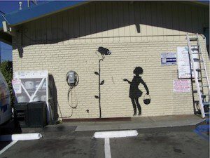 Banksy mural