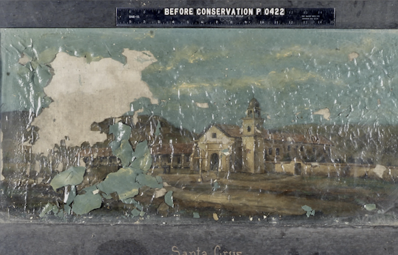 Mission Inn art collection Scott Haskins FACL Henry Chapman Ford paintings Art restoration Riverside California
